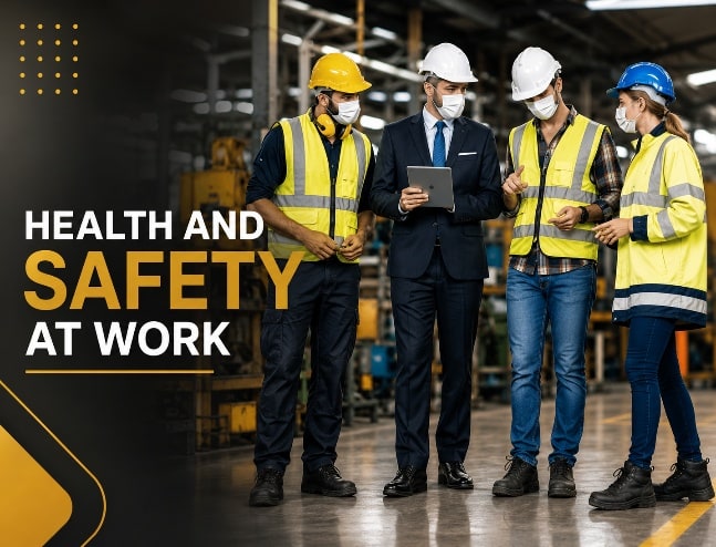 Health And Safety At Work course graphic