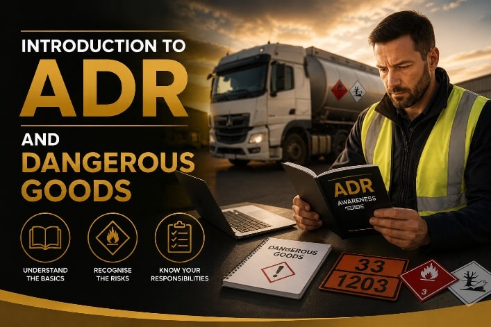 Introduction To ADR And Dangerous Goods course graphic