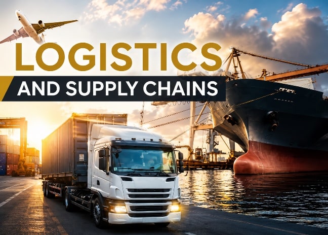 Logistics And Supply Chains course graphic