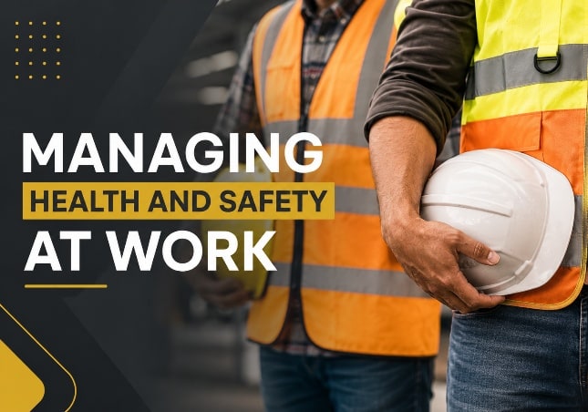 Managing Health And Safety At Work course graphic