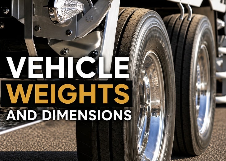 Vehicle Weights And Dimensions course graphic
