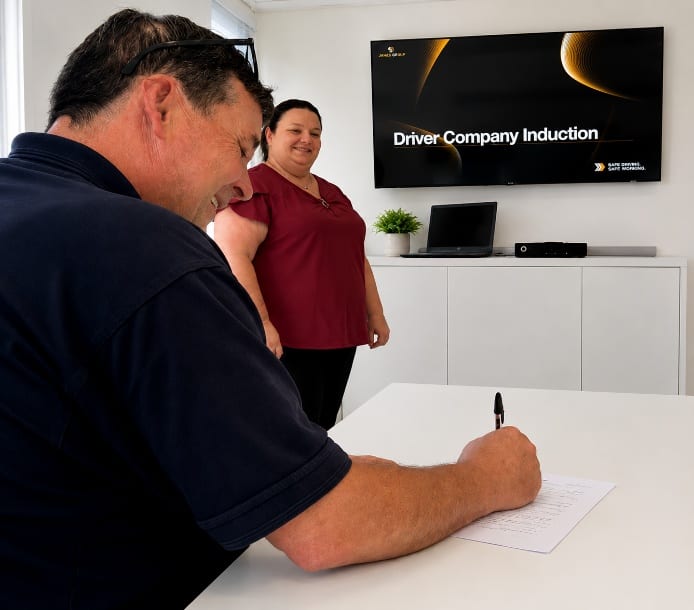 Permanent placement driver induction and recruitment support