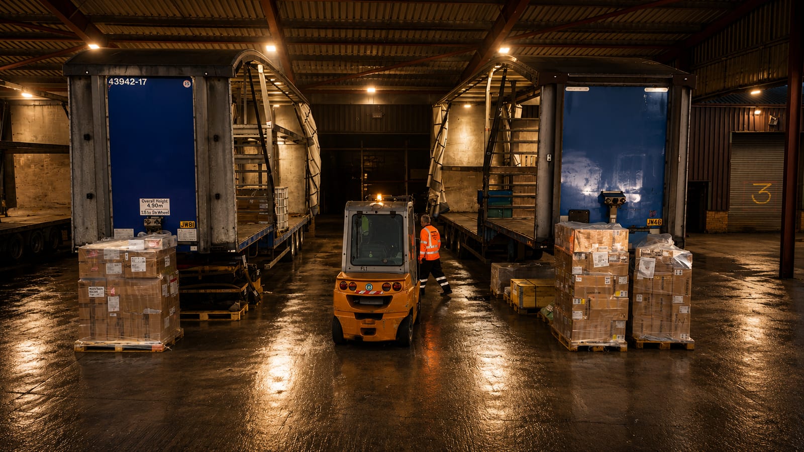 Warehouse loading bay operations