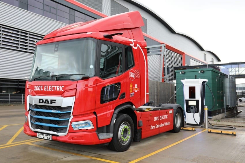 Electric Truck Charging