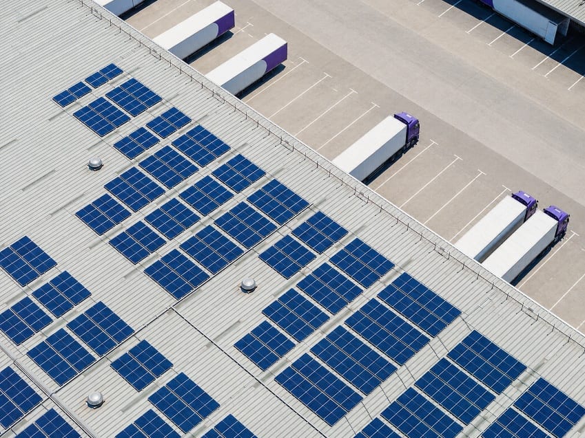 Solar Powered Warehouse