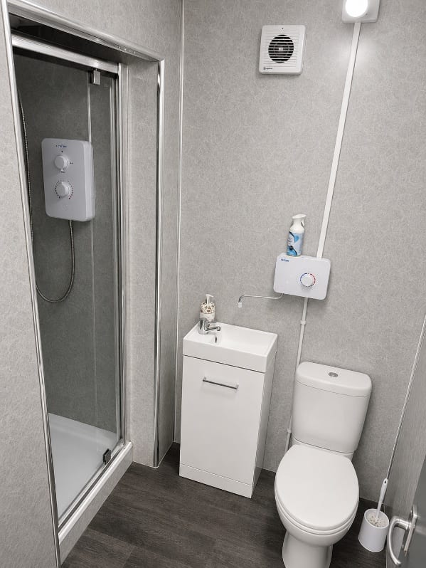 Driver shower facilities at the James Wilby SNAP location